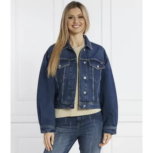 Pepe Jeans London Kurtka jeansowa TURNER SPARKLE | Regular Fit - Kurtki damskie - miniaturka - grafika 1