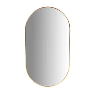 Lustra - HOMLA Lustro wiszące ELORA owalne złote szer. = 50 cm wys. = 90 cm - miniaturka - grafika 1