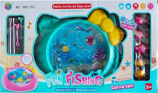 Gra Łowienie Rybek Z Dźwiękiem Wędki Żółw Kaczki - Gry planszowe - miniaturka - grafika 1