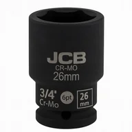 Klucze i nasadki - Nasadka udarowa 3/4" 26mm 6-kątna - miniaturka - grafika 1