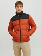 Kurtki męskie - Jack&Jones Kurtka zimowa 12235860 Pomarańczowy Regular Fit - miniaturka - grafika 1