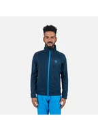 Bluzy męskie - Bluza outdoorowa męska Rossignol Blackside Fleece Fz granatowy S - miniaturka - grafika 1
