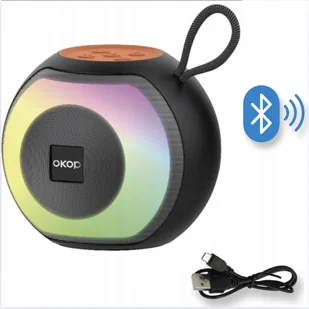 Głośnik BLUETOOTH z radiem głośnik BLUETOOTH przenośny KP-586 10 cm - Głośniki przenośne - miniaturka - grafika 1