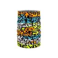 Czapki narciarskie - Komin na szyję - Bandana dziecięca BUFF Original Ecostretch Grafft 2.0 Multi - miniaturka - grafika 1