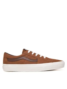 Vans Tenisówki Sk8-Low VN0009QRBRO1 Brązowy - Trampki męskie - miniaturka - grafika 1