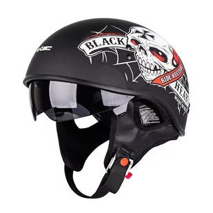 W-TEC KASK MOTOCYKLOWY V535 BLACK HEART ROZM XL 61-62) ZADZWOŃ 600-555-801 ! 18158-XL-2 - Kaski motocyklowe - miniaturka - grafika 1