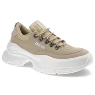 Sneakersy damskie - Big Star, Sneakersy, JJ274A222 Beż, rozmiar 41 - miniaturka - grafika 1