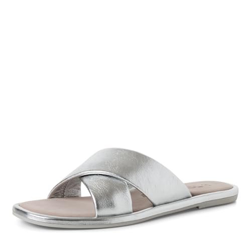 Tamaris Damskie kapcie 1-27130-44, srebrne, 40 EU, srebro, 40 EU