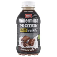 Kefiry, jogurty, maślanki - Müller Müllermilch Protein Napój mleczny o smaku czekoladowym 400 g - miniaturka - grafika 1