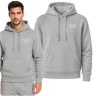 Bluzy męskie - EVERLAST Bluza Męska Dresowa Bawełna Dres Sportowy Logo Rozmiar M - miniaturka - grafika 1