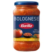 Majonezy i dressingi - Barilla Bolognese sos do makaronu pomidorowy z mięsem 400 g - miniaturka - grafika 1