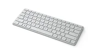 Klawiatury - Microsoft Designer Compact Keyboard Bluetooth QWERTZ Biały 21Y-00037 - miniaturka - grafika 1