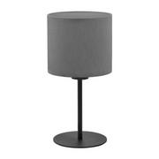 Lampy stojące - Rondo lampa stołowa 1-punktowa szara 5097 - miniaturka - grafika 1