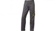 Odzież robocza - Delta Plus Spodnie Panostyle z poliestru i bawełny szaro-zielone rozmiar M M6PANGRTM M6PANGRTM - miniaturka - grafika 1