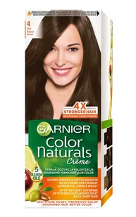 Garnier Color Naturals 4 Brąz - Farby do włosów i szampony koloryzujące - miniaturka - grafika 1