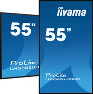 Monitory reklamowe i wyświetlacze - Monitor DS iiyama ProLite LH5565UHSB-B1 55" 4K IPS LED, 24/7, CMS iisignage2, Android11, Eshare, 800cd, WiFi, Lan, HDMI, DP - miniaturka - grafika 1