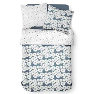 Pościel - Pościel bawełniana Poppies Draw, dwustronna, 220 x 240 cm - miniaturka - grafika 1