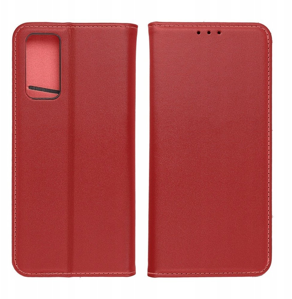 Kabura SMART PRO Book skórzana do IPHONE 17 Air bordowy
