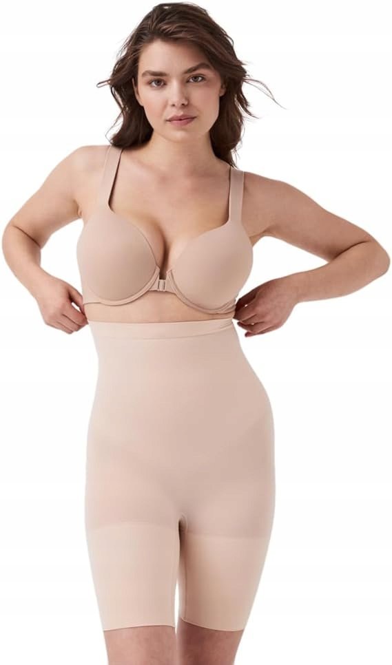 Spanx Bielizna Modelująca dla Kobiet, z Wysokim Stanem Power Short r. 1X