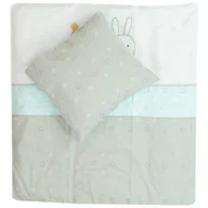 Pościel dla dzieci - ALVI Zestaw do gondoli poszewka na kołdrę i poduszkę 80x80, baldachim, osłona - wzór przyjaźń 411656271 - miniaturka - grafika 1