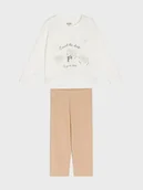 Piżamy chłopięce - Sinsay - Piżama niemowlęca - kremowy - miniaturka - grafika 1