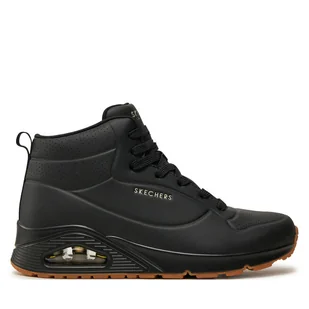 Sneakersy Skechers UNO HIGH 177097/BBK Czarny - Sneakersy damskie - miniaturka - grafika 1