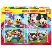 Puzzle - G3 Puzzle 20+40+60+80 Myszka Miki i przyjaciele Nowa - miniaturka - grafika 1