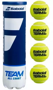 Pilki Ten.Babolat Team All Court X4 - Tenis ziemny - miniaturka - grafika 1