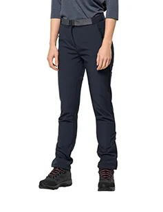 Jack Wolfskin Damskie spodnie Stollberg, Night Blue, 40 - Spodnie damskie - miniaturka - grafika 1