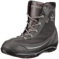 Kozaki damskie - Swissies Claire GF005 kozaki dziewczęce, szary - Szary grafit, srebrny - 38 EU - miniaturka - grafika 1