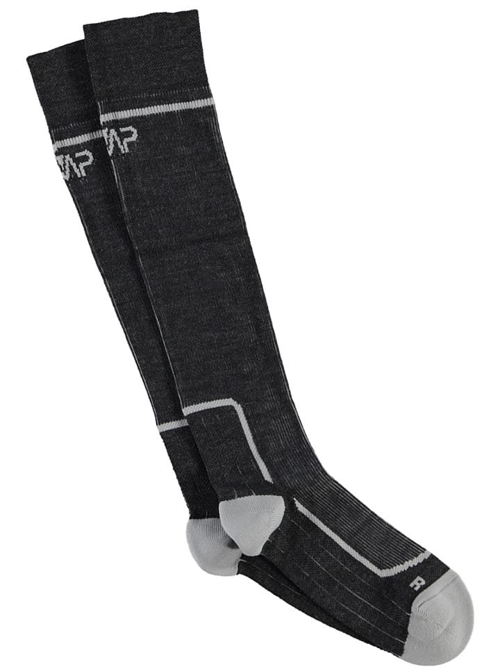 CMP Skarpety trekkingowe w kolorze szaro-czarnym