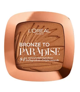 L'Oréal Paris Bronzer Back to z brązu Gentle Matte Bronzing Powder, 9 G 3600523560837 - Bronzery i konturowanie twarzy - miniaturka - grafika 1