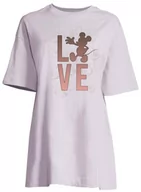 Piżamy damskie - Disney Damska koszula nocna, Różowy, XL - miniaturka - grafika 1