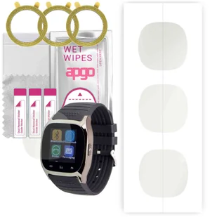 3x Folia hydrożelowa MATOWA do Garett G10 - apgo Smartwatch Hydrogel MATTE Protection Ochrona na ekran smartwatcha - Akcesoria do smartwatchy - miniaturka - grafika 1