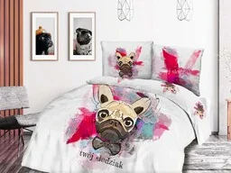 Darymex Pościel bawełniana 140x200 twój słodziak psiak 61505/1 Panelove 4 - Pościel - miniaturka - grafika 1