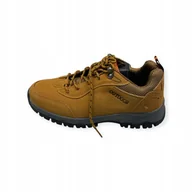 Buty trekkingowe męskie - Męskie Buty Trekkingowe Outdoor Wodoodporne - Brązowe 40 - miniaturka - grafika 1