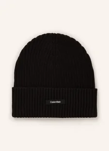 Calvin Klein Czapka schwarz - Czapki damskie - miniaturka - grafika 1