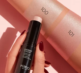 KIKO MILANO Radiant Touch Creamy Stick Highlighter 100 Gold 10g - Rozświetlacze do twarzy i ciała - miniaturka - grafika 2