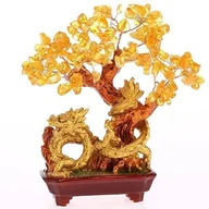 Sztuczne drzewka - lachineuse Drzewo Smoka w Cytrynie - Feng Shui Sukces, Bogactwo i dobrobyt - miniaturka - grafika 1
