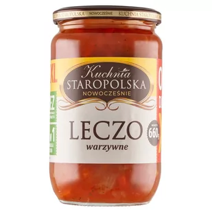 Kuchnia Staropolska Leczo warzywne 660 g - Pasztet i przetwory mięsne - miniaturka - grafika 1