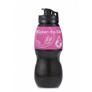Water-to-Go Butelka osobista z filtrem i ustnikiem - bidon 75CL (0,75 Lit.) pink - ONE SIZE - Kuchnia turystyczne i akcesoria - miniaturka - grafika 1