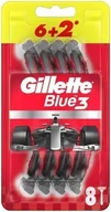 Maszynki do golenia i wkłady - Gillette Blue3Nitro Jednorazowa maszynka 6+2 - miniaturka - grafika 1