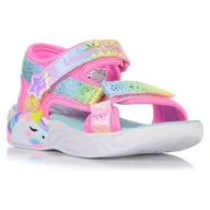 Sandały damskie - Buty do chodzenia dla dzieci Skechers Unicorn Dreams Sanda - miniaturka - grafika 1