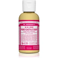 Mydła - Dr. Bronner's Dr Bronners Dr Bronners Rose uniwersalne mydło w płynie 60 ml - miniaturka - grafika 1