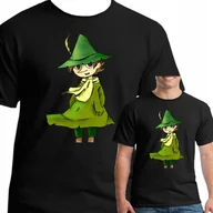 Koszulki męskie - 3147 Koszulka Włóczykij Muminki Ryjek Xl Czarna - miniaturka - grafika 1