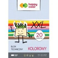 Artykuły biurowe - GDD Blok techniczny A3 20 arkuszy kolorowy 170g - miniaturka - grafika 1