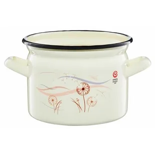 Garnek emaliowany  Babie lato 3,4 l EMALIA OLKUSZ - Garnki - miniaturka - grafika 1