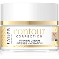 Kremy do twarzy - Eveline Cosmetics Contour Correction intensywnie nawilżający krem ujędrniający 40+ 50ml - miniaturka - grafika 1