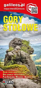 Mapa turystyczna - Góry Stołowe 1:30 000 - książka - Obcojęzyczne przewodniki, mapy i atlasy - miniaturka - grafika 1