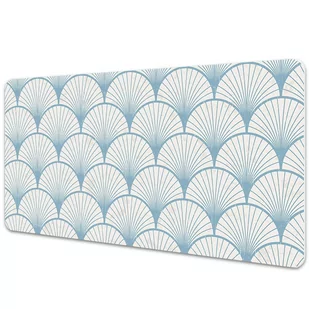 Podkład ochronny na biurko Retro przegrzebki 100x50 cm - Podkładki na biurko - miniaturka - grafika 1